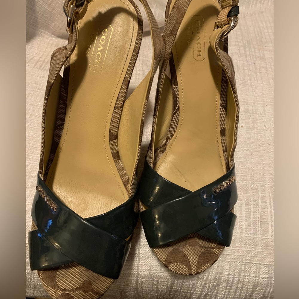 Coach Wedge Sandals - Picture 6 of 6
